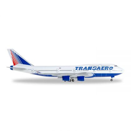 HERPA TRANSAERO AIRLINES BOEING 747-400 1/500